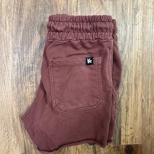 YoungLA Burgundy shorts